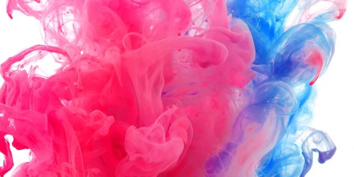 1242x2209 Ink : Pink And Blue Wallpaper for iPhone X, 8, 7, 6 - Free Download