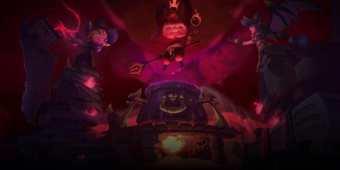 1280x720 Little Devil Teemo Animation (Wallpaper Engine)