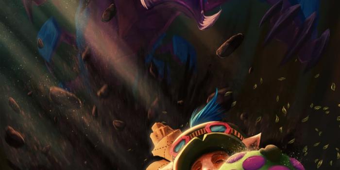 900x1267 Rek'Sai & Teemo | LoL Wallpapers